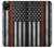W3472 Firefighter Thin Red Line Flag Hard Case and Leather Flip Case For Samsung Galaxy A22 5G