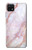 W3482 Soft Pink Marble Graphic Print Hard Case and Leather Flip Case For Samsung Galaxy A22 5G