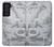 W0386 Dragon Carving Hard Case and Leather Flip Case For Samsung Galaxy S21 FE 5G