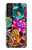 W1630 Fish Japanese Oriental Tattoo Hard Case and Leather Flip Case For Samsung Galaxy S21 FE 5G