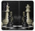 W2262 Chess King Hard Case and Leather Flip Case For Samsung Galaxy S21 FE 5G