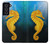 W2444 Seahorse Underwater World Hard Case and Leather Flip Case For Samsung Galaxy S21 FE 5G