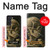 W3358 Vincent Van Gogh Skeleton Cigarette Hard Case and Leather Flip Case For Samsung Galaxy S21 FE 5G