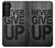 W3367 Never Give Up Hard Case and Leather Flip Case For Samsung Galaxy S21 FE 5G