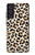 W3374 Fashionable Leopard Seamless Pattern Hard Case and Leather Flip Case For Samsung Galaxy S21 FE 5G