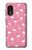 W2858 Pink Flamingo Pattern Hard Case and Leather Flip Case For Samsung Galaxy Xcover 5