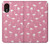 W2858 Pink Flamingo Pattern Hard Case and Leather Flip Case For Samsung Galaxy Xcover 5