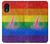 W2900 Rainbow LGBT Lesbian Pride Flag Hard Case and Leather Flip Case For Samsung Galaxy Xcover 5