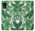 W3457 Paper Palm Monstera Hard Case and Leather Flip Case For Samsung Galaxy Xcover 5