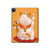 W1217 Maneki Neko Lucky Cat Tablet Hard Case For iPad Pro 12.9 (2022, 2021, 2020, 2018), Air 13 (2024)