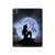 W2668 Mermaid Silhouette Moon Night Tablet Hard Case For iPad Pro 12.9 (2022, 2021, 2020, 2018), Air 13 (2024)