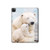 W3373 Polar Bear Hug Family Tablet Hard Case For iPad Pro 12.9 (2022, 2021, 2020, 2018), Air 13 (2024)