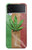 W2109 Marijuana Rasta Flag Hard Case For Samsung Galaxy Z Flip 3 5G