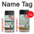 W2178 Flower Floral Art Painting Hard Case For Samsung Galaxy Z Flip 3 5G