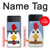 W3254 Chicken Cartoon Hard Case For Samsung Galaxy Z Flip 3 5G