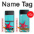 W3428 Aqua Wood Starfish Shell Hard Case For Samsung Galaxy Z Flip 3 5G