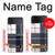 W3452 Plaid Fabric Pattern Hard Case For Samsung Galaxy Z Flip 3 5G