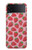 W3719 Strawberry Pattern Hard Case For Samsung Galaxy Z Flip 3 5G