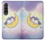 W3485 Cute Unicorn Sleep Hard Case For Samsung Galaxy Z Fold 3 5G