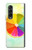 W3493 Colorful Lemon Hard Case For Samsung Galaxy Z Fold 3 5G