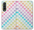 W3499 Colorful Heart Pattern Hard Case For Samsung Galaxy Z Fold 3 5G