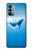 W0843 Blue Whale Hard Case and Leather Flip Case For OnePlus Nord N200 5G