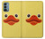 W1922 Duck Face Hard Case and Leather Flip Case For OnePlus Nord N200 5G