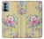 W2229 Vintage Flowers Hard Case and Leather Flip Case For OnePlus Nord N200 5G