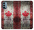 W2490 Canada Maple Leaf Flag Texture Hard Case and Leather Flip Case For OnePlus Nord N200 5G