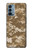 W3294 Army Desert Tan Coyote Camo Camouflage Hard Case and Leather Flip Case For OnePlus Nord N200 5G