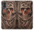 W1675 Skull Blood Tattoo Hard Case and Leather Flip Case For OnePlus Nord 2 5G