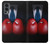 W2261 Businessman Black Suit With Boxing Gloves Hard Case and Leather Flip Case For OnePlus Nord 2 5G