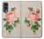 W3079 Vintage Pink Rose Hard Case and Leather Flip Case For OnePlus Nord 2 5G