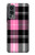 W3091 Pink Plaid Pattern Hard Case and Leather Flip Case For OnePlus Nord 2 5G