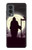 W3262 Grim Reaper Night Moon Cemetery Hard Case and Leather Flip Case For OnePlus Nord 2 5G