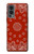 W3355 Bandana Red Pattern Hard Case and Leather Flip Case For OnePlus Nord 2 5G