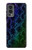 W3366 Rainbow Python Skin Graphic Print Hard Case and Leather Flip Case For OnePlus Nord 2 5G