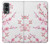 W3707 Pink Cherry Blossom Spring Flower Hard Case and Leather Flip Case For OnePlus Nord 2 5G
