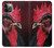 W3797 Chicken Rooster Hard Case and Leather Flip Case For iPhone 12, iPhone 12 Pro
