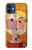 W3811 Paul Klee Senecio Man Head Hard Case and Leather Flip Case For iPhone 12 mini