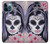 W3821 Sugar Skull Steam Punk Girl Gothic Hard Case and Leather Flip Case For iPhone 12 Pro Max