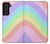 W3810 Pastel Unicorn Summer Wave Hard Case and Leather Flip Case For Samsung Galaxy S21 FE 5G