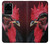 W3797 Chicken Rooster Hard Case and Leather Flip Case For Samsung Galaxy S20 Ultra