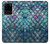 W3809 Mermaid Fish Scale Hard Case and Leather Flip Case For Samsung Galaxy S20 Ultra