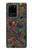 W3815 Psychedelic Art Hard Case and Leather Flip Case For Samsung Galaxy S20 Ultra