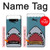 W3825 Cartoon Shark Sea Diving Hard Case and Leather Flip Case For Samsung Galaxy S10
