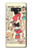 W3820 Vintage Cowgirl Fashion Paper Doll Hard Case and Leather Flip Case For Note 9 Samsung Galaxy Note9