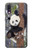 W3793 Cute Baby Panda Snow Painting Hard Case and Leather Flip Case For Samsung Galaxy A40