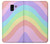 W3810 Pastel Unicorn Summer Wave Hard Case and Leather Flip Case For Samsung Galaxy J6 (2018)