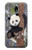 W3793 Cute Baby Panda Snow Painting Hard Case and Leather Flip Case For Samsung Galaxy J5 (2017) EU Version